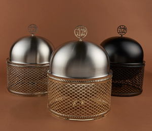 Casserole en acier inoxydable de luxe moderne de couleur personnalisée, pour la maison, les mariages, les hôtels, les événements, la restauration, le service - Product Image 4