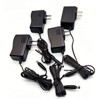 Adaptateur secteur AC/DC 12V 18W en gros avec options de prises US, EU, AU, UK pour appareils électroniques et systèmes de sécurité