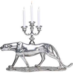 Portavelas de Metal de diseño moderno, candelabro de pantera como vajilla de boda y decoración de dormitorio, opción de impresión personalizada - Product Image 2