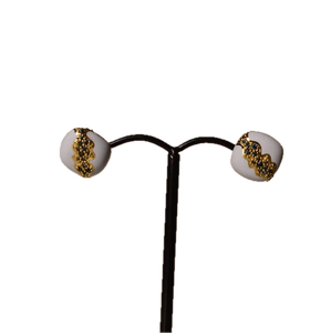 S925 18K Gold Plated Classic Natural Citrine <b>Huggie</b> Earrings Jewelry Customizable for Retail OEM ODM Thailand Gift - Product Image 1