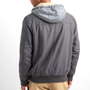 Venta al por mayor de chaqueta bomber de cuero para hombre con logotipo personalizado de talla grande hecho Pakistán frontal diseño personalizado de alta calidad impermeable a prueba de viento - Product Image 6