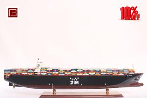 GIA nhien zim Chicago ทำจากไม้ทาสีด้วยมือเรือจำลองตู้สินค้าเชิงพาณิชย์ฮวงจุ้ยสำหรับจัดแสดงของสะสม - Product Image 4