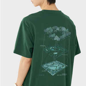 T-shirts pour hommes vente en gros fournisseurs en vrac t-shirts décontractés à la mode en coton à manches courtes de qualité supérieure bas quantité minimale de commande - Product Image 5