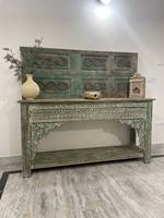 Table console en bois meubles anciens Design unique Table console en bois de haute qualité pour la maison Villa appartement ou bar pour la décoration