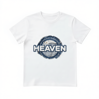 Camiseta Unisex de Manga Corta, Cuello Redondo, 100% Algodón, 210 g/m², Estampada, Informal, Transpirable y Resistente