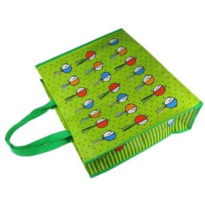 ถุงช้อปปิ้งผ้า PP ทอแบบกำหนดเองได้ พร้อมหูหิ้ว PP Webbing มีหลายขนาดให้เลือก บรรจุภัณฑ์แบบกำหนดเองสำหรับซูเปอร์มาร์เก็ตและอาหาร - Product Image 6