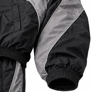 Men’s <b>Black</b> Grey <b>Windbreaker</b> Tracksuit Set Lightweight Nylon Track Suit Full Zip Jacket Jogger Pants Custom Logo OEM ODM - Product Image 5