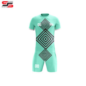 Uniforme de fútbol a precio de fábrica conjunto de manga corta recién llegado uniformes de fútbol de equipo - Product Image 4