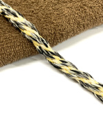 Cordon en macramé tressé 8 brins, fantaisie, imperméable, écologique, couleur personnalisée, fait main, pour DIY, textile de maison, chaussures, sacs, vêtements