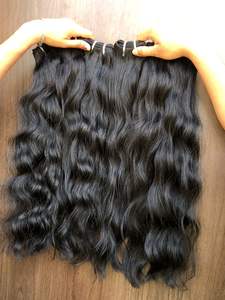 ผมอินเดียแท้แบบดิบยังไม่ผ่านกระบวนการ  จัดเรียงเกล็ดผม  แบบเรมี่  ลอนบอดี้เวฟ  ทอสองชั้น  น้ำหนัก 100 กรัม ขายส่ง - Product Image 2