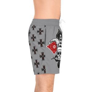 Short de fitness d'été décontracté pour homme Short de baseball de sport à coupe ample avec taille élastique Taille XS en polyester - Product Image 5