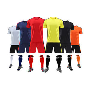 Vente en gros d'ensemble de combinaisons de football à sublimation personnalisée par équipe maillot de football pour hommes combinaison d'entraînement uniforme de football - Product Image 5