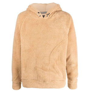 Nouveau Style hommes lavage à l'acide polaire à capuche conception Simple Sherpa impression numérique respirant écologique automne en gros bas - Product Image 5