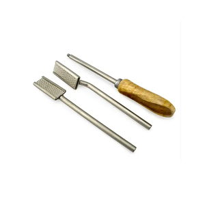 Râpe à flotteur dentaire vétérinaire double réglable Instruments chirurgicaux Conception à angle droit pour le diagnostic des chevaux - Product Image 1