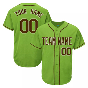 Nueva Llegada, Ropa Deportiva de Béisbol y Sóftbol Sublimada 100% Poliéster, Ropa de Entrenamiento Transpirable para Jugadores con Diseño Impreso - Product Image 4