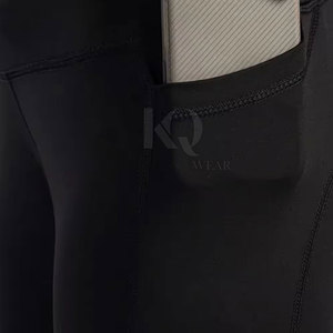 <b>Women</b> Gym Workout <b>Leggings</b> High Waist Stretchable Breathable Eco-Friendly Spandex/Polyester Fabric <b>Winter</b> Athletic Activewear - Product Image 6