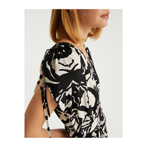 Vestido Casual Maxi de Viscosa con Estampado Detallado, BGN Turquía - Product Image 6