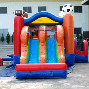 Commercial <b>Inflatable</b> Bounce House Slide Heavy Duty PVC Sports <b>Game</b> Bouncer Combo Large Outdoor Jumping Castle Kids Playground - Product Image 2