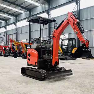 Mini excavadora sobre orugas para uso agrícola, motor Koop barato de 1 tonelada y 2 toneladas, entrega rápida, excavadoras pequeñas chinas, Motor de componentes básicos - Product Image 4