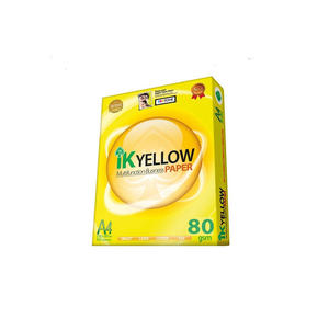 Papel de Copia Amarillo IK A4 de Primera Calidad, Listo para Envío a Granel de Grado de Exportación - Product Image 4