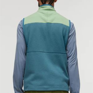 Chaleco de lana personalizado OEM para hombre, cómodo y transpirable, ideal para aventuras informales y al aire libre - Product Image 5
