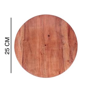 Ensemble Rouleau à Pâtisserie et Chakla Belan en Bois Écologique Marron avec Motifs Floraux Kit de Fabrication de Chapathi Combo Finition Naturelle - Product Image 2