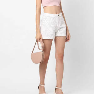 New Design Hot Sale Casual Wear Women <b>Jeans</b> <b>Short</b> Mid <b>Waist</b> Streetwear Women <b>Jeans</b> <b>Shorts</b> - Product Image 6