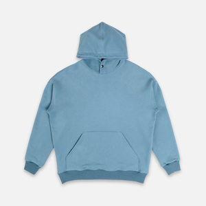 Sweat à capuche avec poche avant en coton doux 100% personnalisé pour hommes vente en gros veste d'hiver et décontractée chaude et respirante avec logo personnalisé - Product Image 4