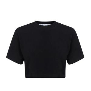 Top Corto de Verano Vintage Estampado Personalizado, Ecológico, para Mujer, Cuello Redondo, Manga Corta, Tela de Lona, Colores Personalizados - Product Image 6