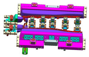 עיצוב מעטפת למכשירי חשמל ביתיים של LiXINDA, תבנית הזרקה בהתאמה אישית SKD61/S136/H13 ISO 9001, אביזרים למקרר ומכונת כביסה - Product Image 4