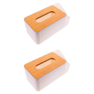 Boîte à mouchoirs rectangulaire moderne en acier inoxydable avec porte-boutons et porte-serviettes, boîte à mouchoirs en métal, organisateur et distributeur de salle de bain - Product Image 4