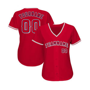 Nuevo diseño logotipo personalizado para hombres camiseta de béisbol diseño sublimado de alta calidad 100% poliéster para hombres camiseta de béisbol - Product Image 5