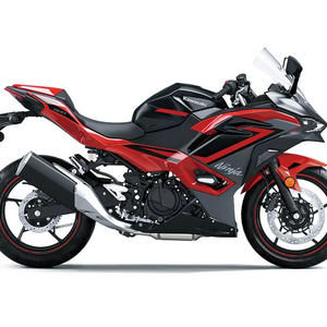 Prix de vente pour les motos Kawasaki Ninjas 500 ABS Passion Red Metallic Flat Spark Black - Product Image 2