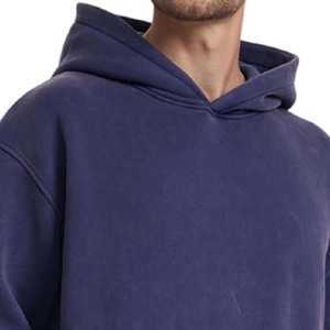 เสื้อมีฮู้ดแบบมีซิปเสื้อสวมหัวสำหรับทุกเพศของผู้ชายเสื้อฟลีซโอเวอร์ไซส์แบบมีซิปรูด - Product Image 6