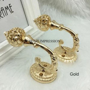 Available in Multicolor <b>Set</b> <b>of</b> <b>3</b> Vintage <b>Art</b> Collection Designer Luxurious Look <b>Wall</b> Mounted Hooks & Hangers Home Accessories - Product Image 3