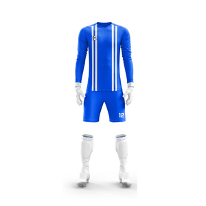 2024 nouveau maillot de football à impression par sublimation chemise uniforme de gardien de but ensembles élégants pour les vêtements d'équipe - Product Image 4