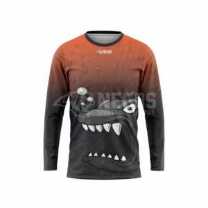 Vêtements de pêche respirants de haute qualité, personnalisés, imprimés par sublimation, à séchage rapide, manches longues, 100% polyester, antibactériens, protection UV - Product Image 6