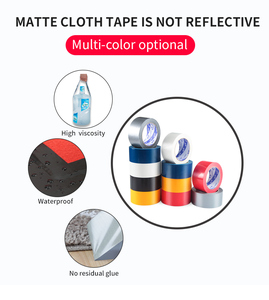 YOUJIANG Venta caliente impermeable personalizar tamaño tela amarilla cinta adhesiva resaltador cinta de color para almacén y almacenamiento - Product Image 3