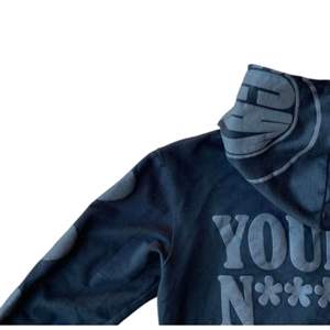 Sudaderas de algodón 100% de peso pesado para hombre Sudaderas con capucha de invierno con estampado personalizado de alta calidad - Product Image 4