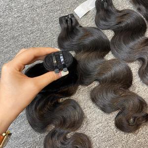 Extensiones de Cabello Vietnamita Ondulado al por Mayor, Sin Procesamiento Químico, Trama a Máquina - Product Image 2