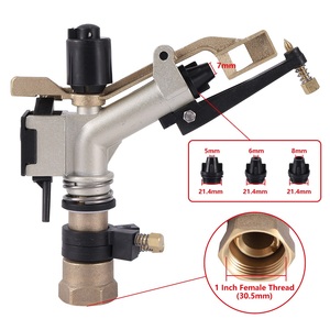 <span class=keywords><strong>Pistola</strong></span> de <span class=keywords><strong>Riego</strong></span> Agrícola de Metal con Rosca Hembra de 1 Pulgada y Gran Alcance de Cobertura - Product Image 2