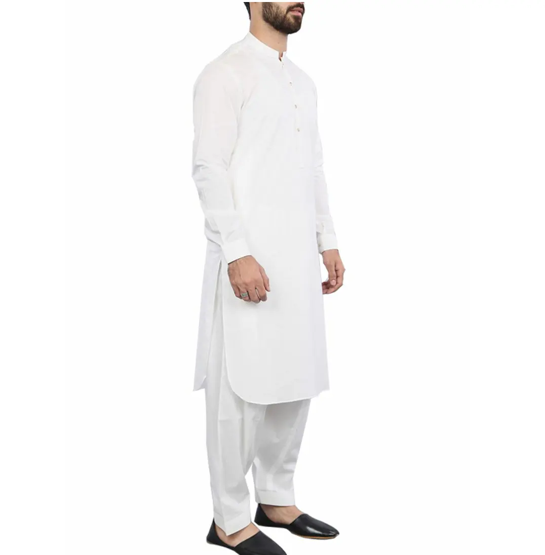 Nefes en çok satan erkekler Salwar Kameez son tasarım İslami giysiler erkekler Shalwar Kameez ile cep