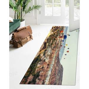 Air Balloon Landscape in Cappadocia Printed <b>Rug</b> - Perfect Gift For Her,Nonwoven Soft <b>Rug</b> - Product Image 4