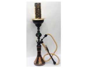 Nouveauté : Ensemble de chicha miniature de luxe égyptienne Farida, type droit, en acier inoxydable, refroidisseur, accessoires faits à la main, finition laquée - Product Image 3