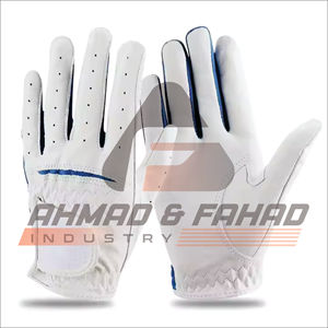 Gants de golf personnalisés de haute qualité pour hommes poignées en cuir Cabretta véritable souple respirant pour le sport - Product Image 6