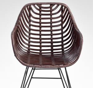 Silla de Ratán Moderna y Cómoda para el Ocio, Ecológica y Duradera, Muebles para el Hogar, Apartamento, Exterior, Villa, Restaurante, Sala de Estar, Hotel - Product Image 3