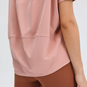 Top Corto Informal para Mujer, Ecológico, Transpirable, Ligero, de Secado Rápido, Absorbente de Sudor, Diseño Personalizado, Bordado, Impresión Digital - Product Image 6