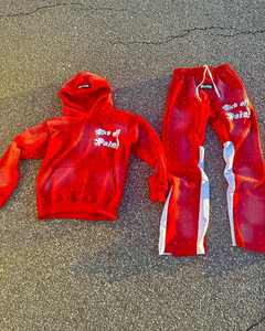 Streetwear sweats à capuche lavés à l'acide sérigraphie 100% coton 500 GSM Logo personnalisé en gros poids lourd épaule tombante sweats à capuche pour hommes - Product Image 2