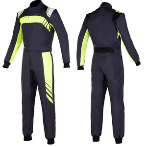Nouvelle arrivée 2025 produit populaire Auto Racing Wear Soft Touch Material Use Go Kart Racing Suits Niveau 2 CIK FIA Karting Suit - Product Image 3