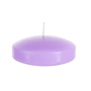 CGA064-LV - 3 Floating Disc <b>Candles</b> - <b>Lavender</b> - Product Image 2